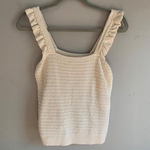 Madewell Crocheted Tank Top